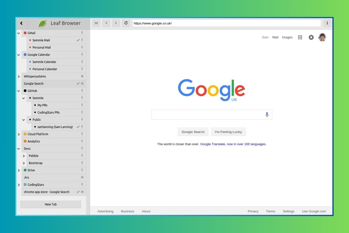 Leaf Browser Alpha: The Multitasking Legend - TheLisTree